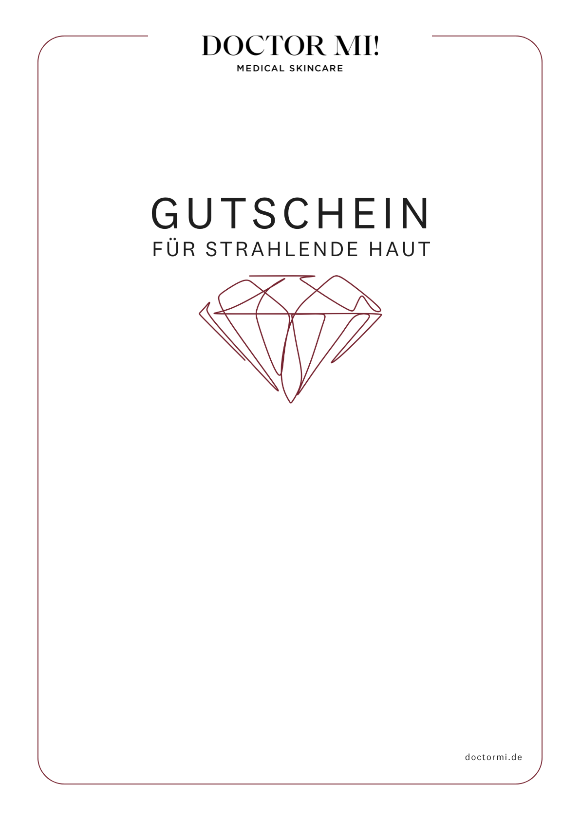 Gutschein allgemein